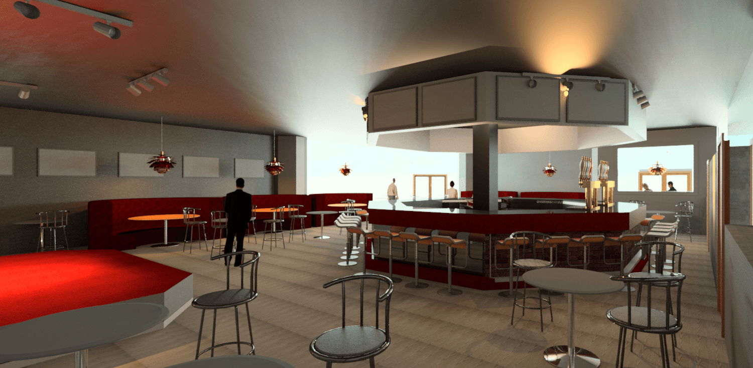 Modern Sports Bar | Restaurant Renovation Maryland