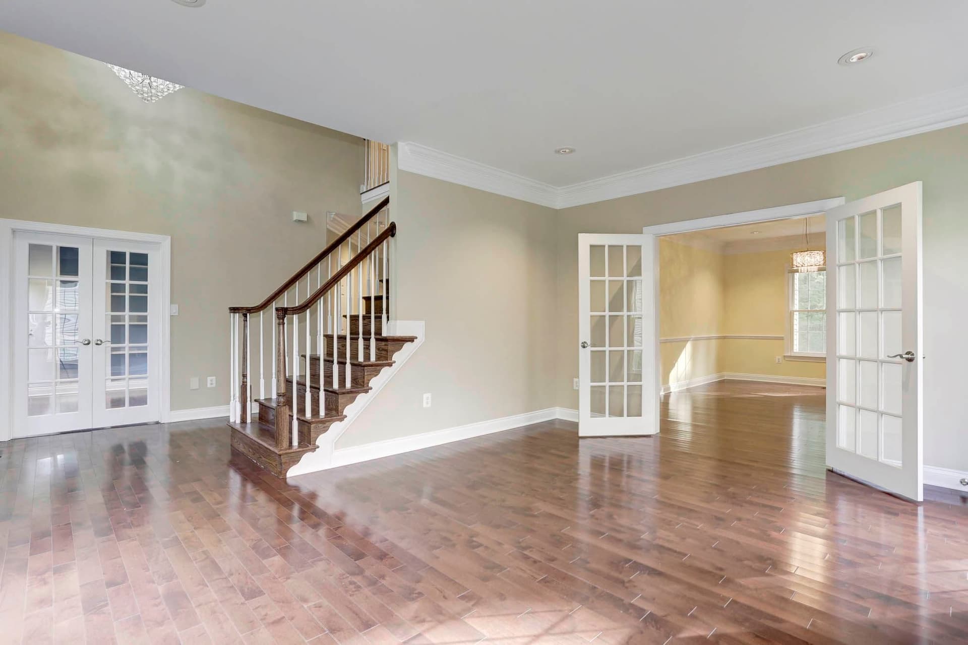 house entrance flooring view | Rockville md interior design